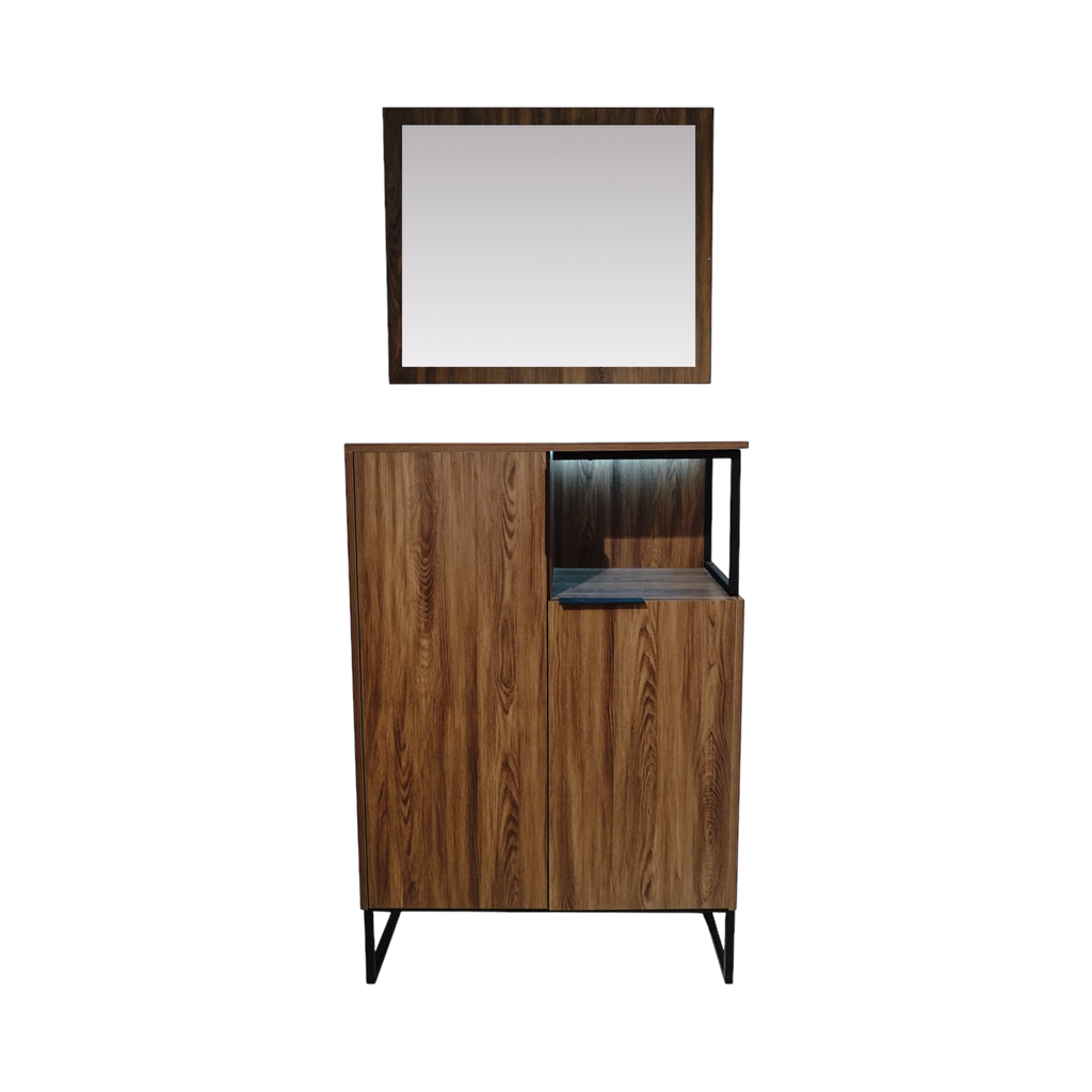 LAMARA CONSOLE AND MIRROR