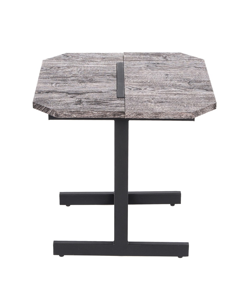 End Table-Natural Black-50X50X50 