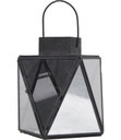 Lantern Matt Black-15x15x16.5cm